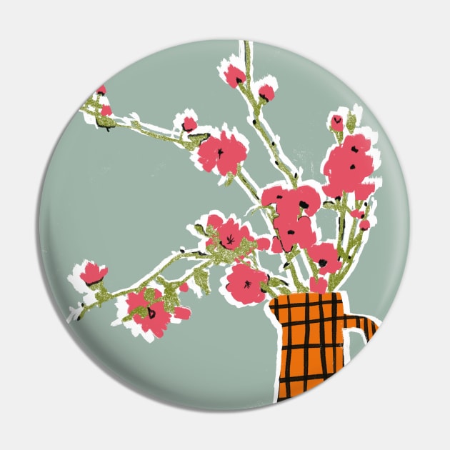Rustic Vase of Flowers Pin by gnomeapple