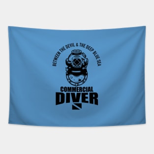 Commercial Diver Tapestry