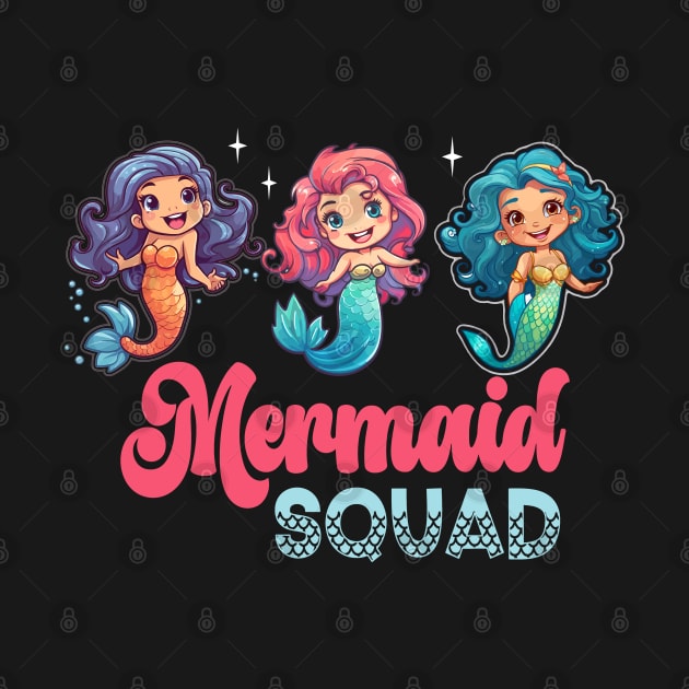 Mermaid Squad by Etopix