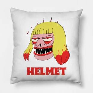 Helmet - - Original Retro Fan Design Pillow