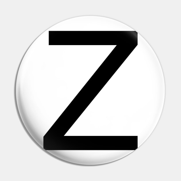 Helvetica Z Pin by winterwinter