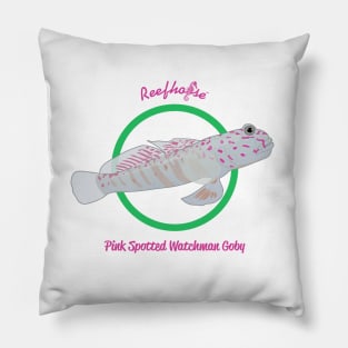 Pink Spotted Watchman Goby Pillow