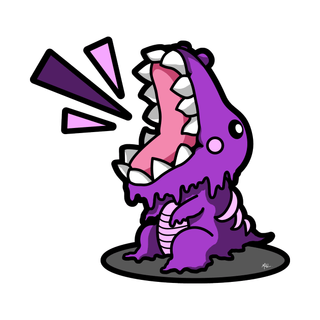 SM3GMASAURUS REX PURPLE by KnavishApparel