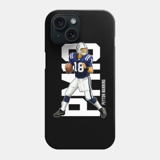 Peyton Manning Action Phone Case