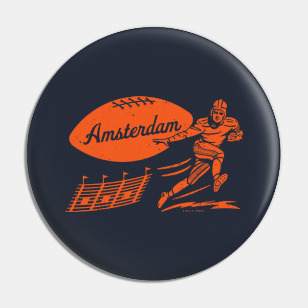 Vintage NFL Europe - Amsterdam Admirals (Orange Admirals Wordmark) -  Amsterdam Admirals - Mug