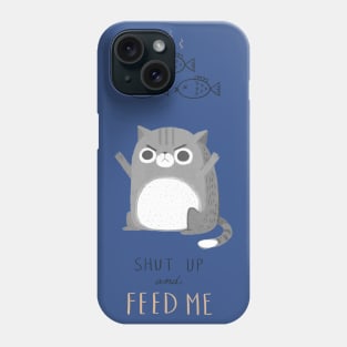 Hungry Cat (Colours) Phone Case