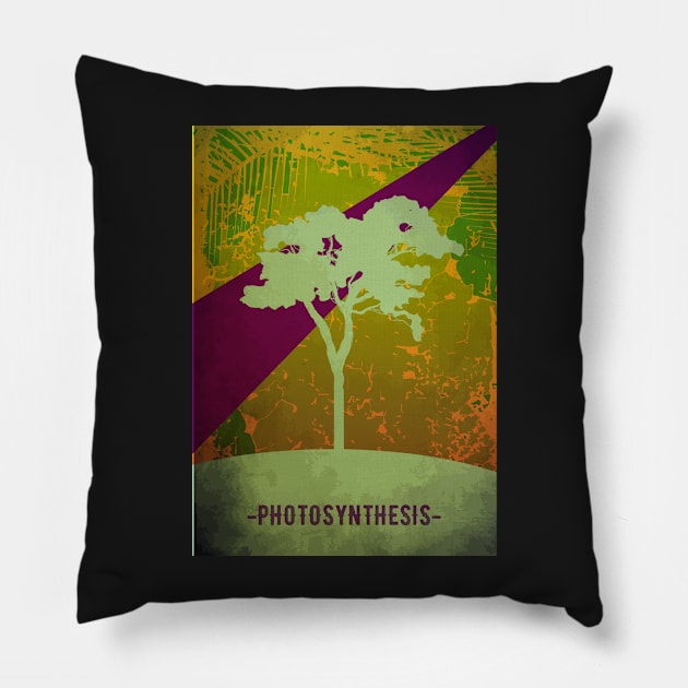 Photosynthesis - Board Games Design - Movie Poster Style - Board Game Art Pillow by MeepleDesign