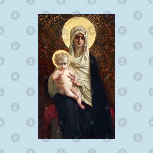 Virgin and Child - Ernest Hebert by forgottenbeauty