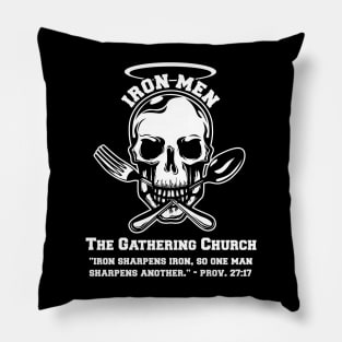 The Gathering Church Iron Men Pillow