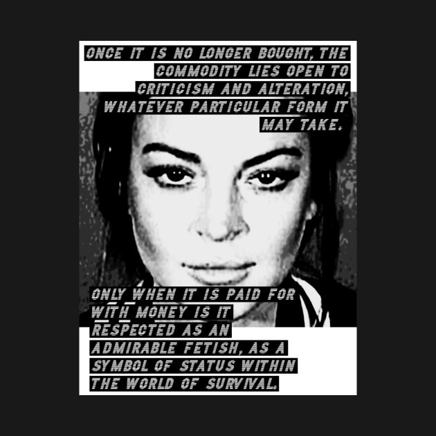Situationist Lindsay Lohan by Vickie Smalls