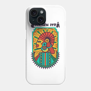 A Vintage Travel Art of Chichén Itzá - Mexico Phone Case