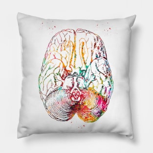 Human brain section Pillow