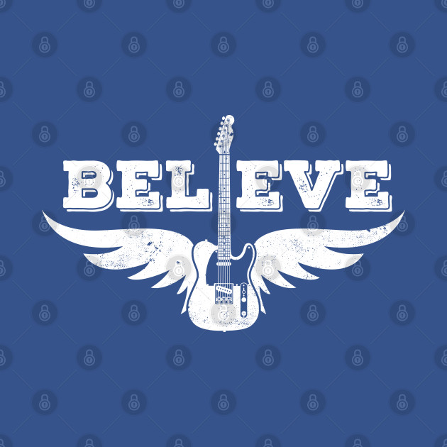 Disover Believe Guitar Wings T-Style Electric Guitar - Guitar Wings - T-Shirt