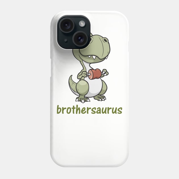 Brothersaurus Phone Case by cdclocks