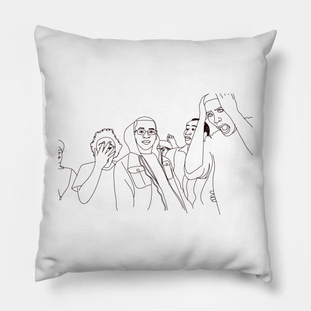 Supa Hot Fire Meme Pillow by Meme Gifts