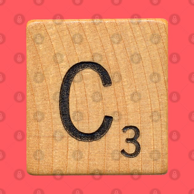 Letter Tile 'C' by RandomGoodness