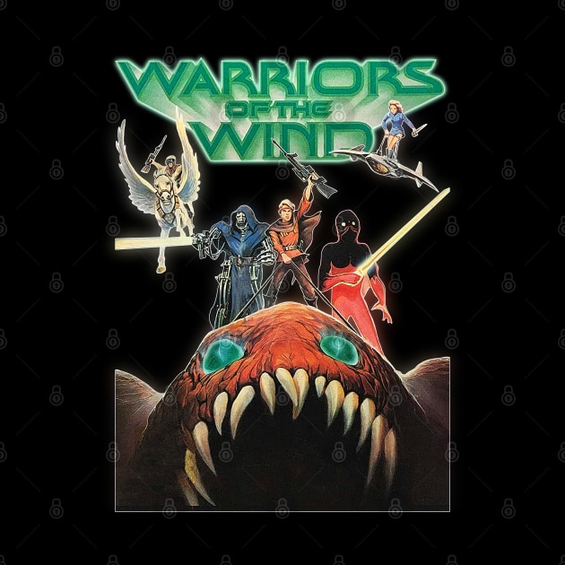 Warriors of the Wind ))(( 80s Cult Classic Anime Fan Design by darklordpug