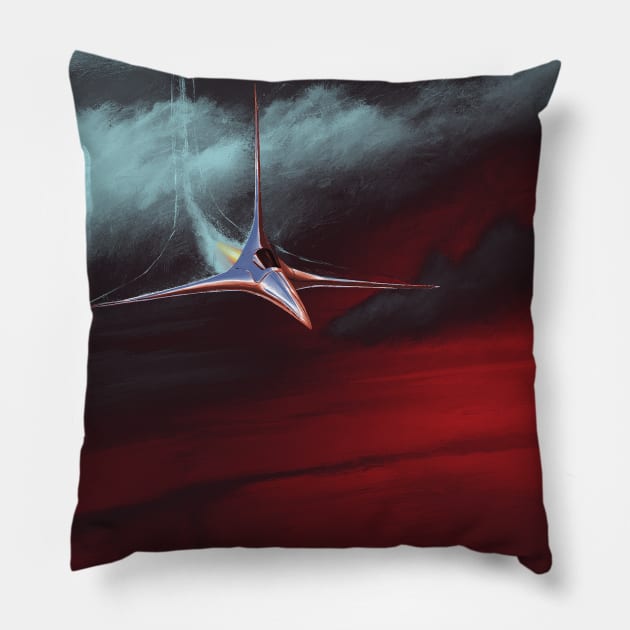 Surveillance Pillow by JoshWhiteArt