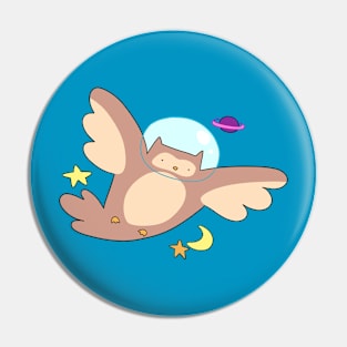 Space Owl Pin