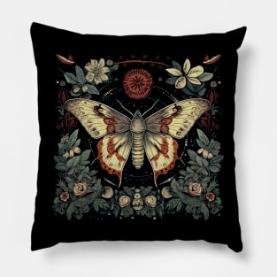 Mystic Moth with Magic Herbarium Pillow