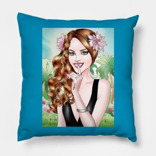 Tropical Paradise Pillow