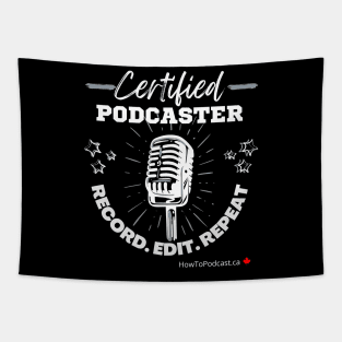 Certified Podcaster Tapestry