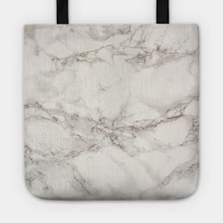 White Marble Texture with Natural pattern Tote