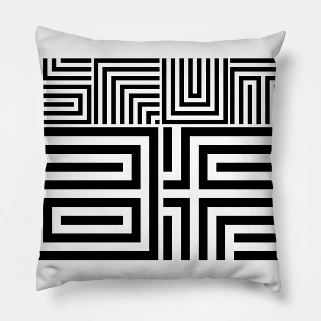 BRUM AF ( disguise encoded ) Pillow by gingerman