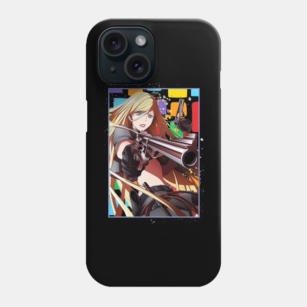 Bishamon Stray God Noragami Color Block Anime Phone Case by CarolIrvine