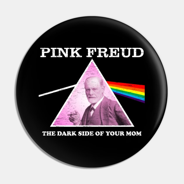 Pink Freud Vintage Pin by Go Trends