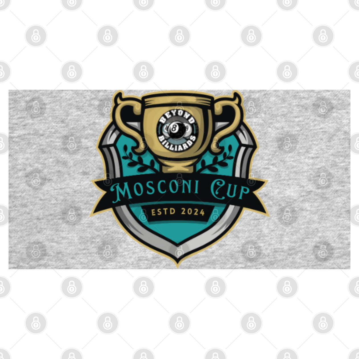 Mosconi Cup Official Left Chest - Pool - T-Shirt | TeePublic