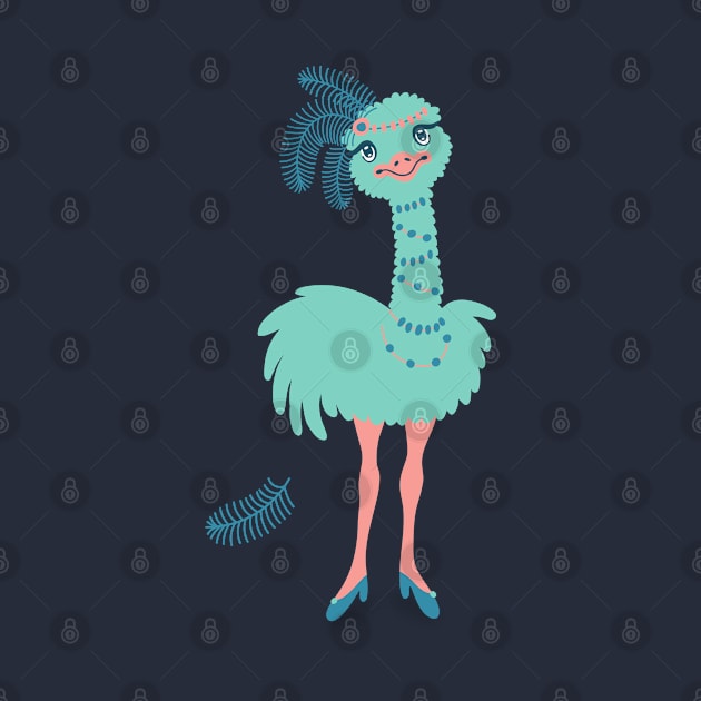 Ostrich Chick by swatianzone