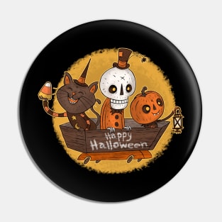 On The Way To Halloween Pin