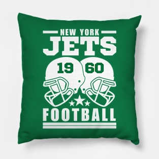 New York Jets 1960 American Football Retro Pillow