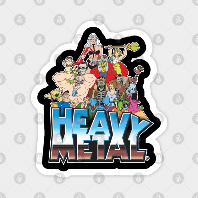 Heavy Metal Magnet by Chewbaccadoll