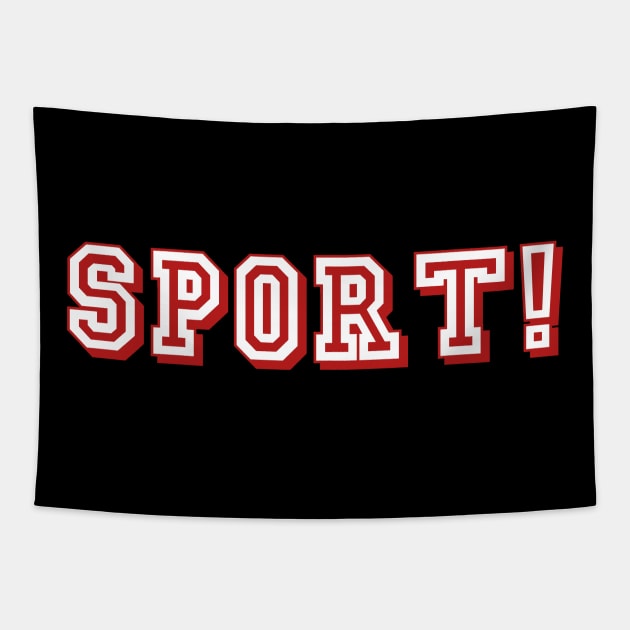 There are too many Sports! Tapestry by HappyGiftArt