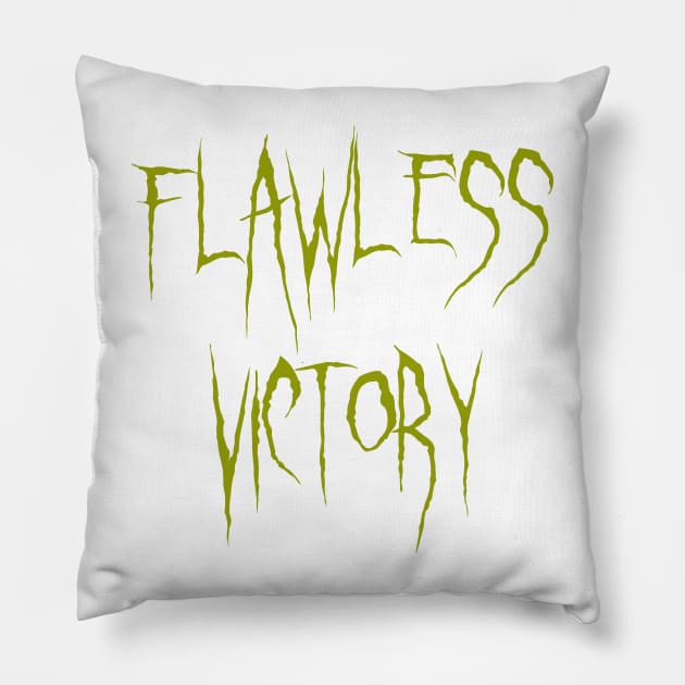 Flawless Victory Mortal Kombat Pillow by D_Machine