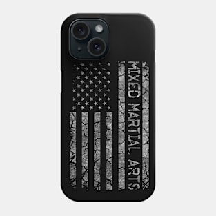 Vintage American Flag Mixed Martial Arts For Men And Women Phone Case