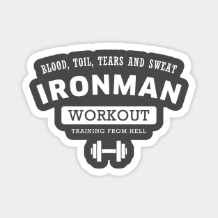 Ironman Workout Magnet