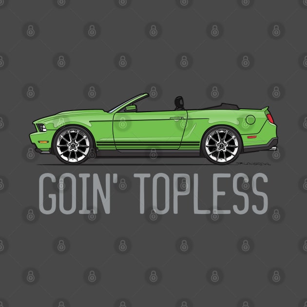 Convertible Goin Topless-Lime Green by JRCustoms44