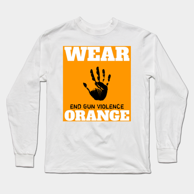 orange t shirt against gun violence