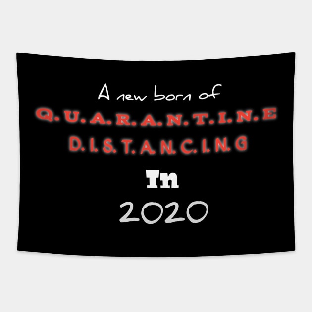 happy quarantine birthday Tapestry by Ehabezzat