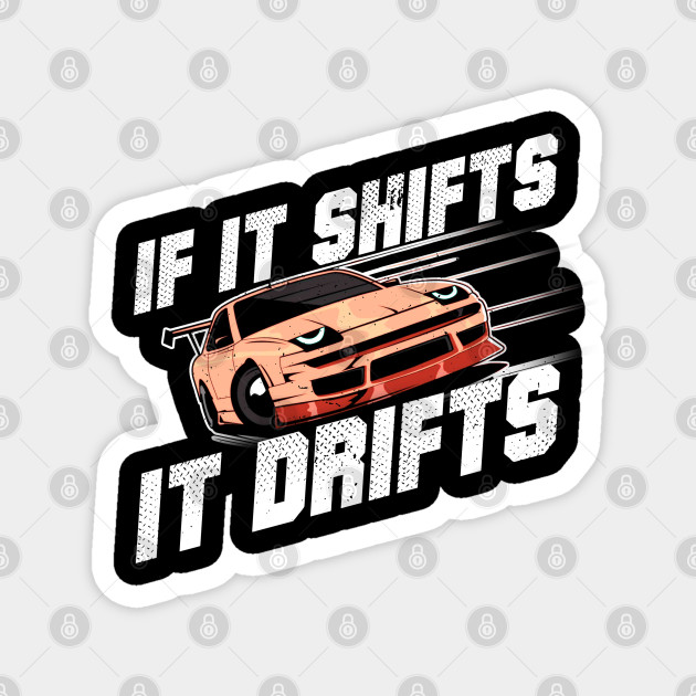 Just Drift it Lenkrad Drifting Auto Geschenk' Sticker