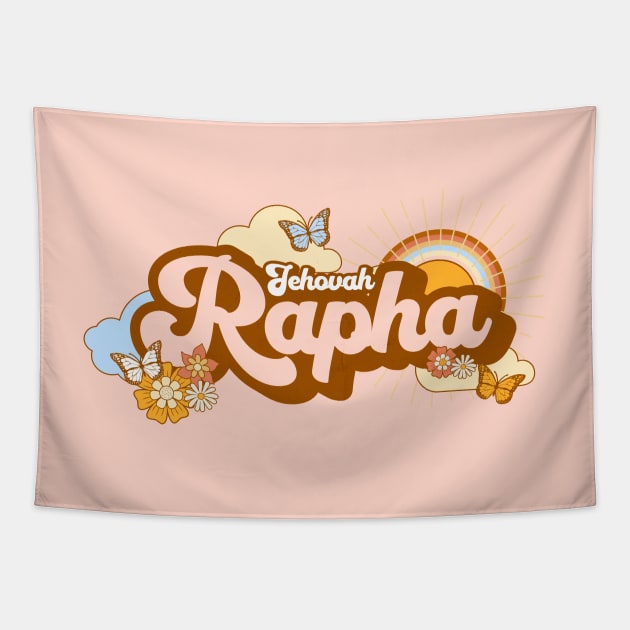 Cute Jehovah Rapha Tapestry by Church Store