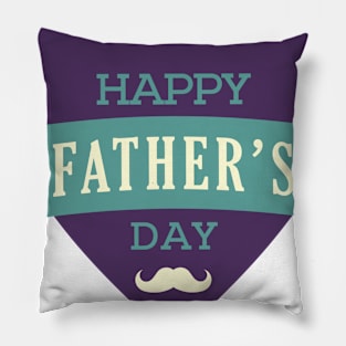 Happy Father's Day Holiday Dads Pillow