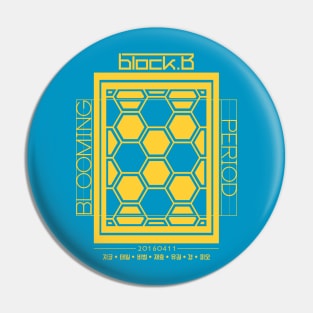 Block B - Blooming Period v2 - Gold Pin