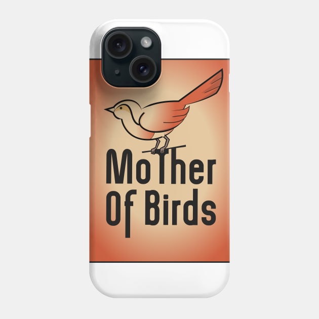 FUNNY POSTER BIRDS MAKE ME HAPPY YOU NOT SO MUCH Phone Case by Tesszero