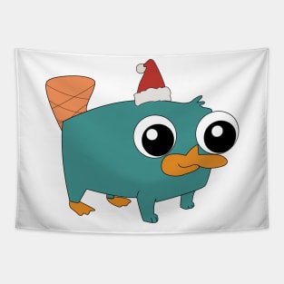 Christmas Baby Perry the Platypus Tapestry