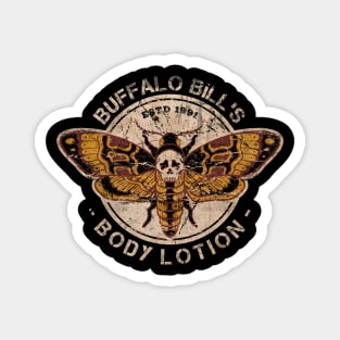 Buffalo bill's body lotion vintage distressed Magnet