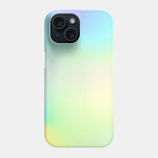 Rainbow Colors Abstract Blurry Gradient Ombre Soft Tie Dye Look Phone Case